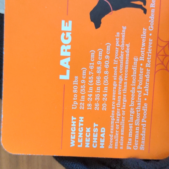 Glow in the dark skeleton pet costume - Picture 3 of 6